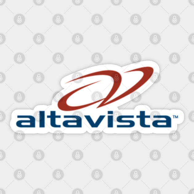 Alta Vista Sticker by jordan5L